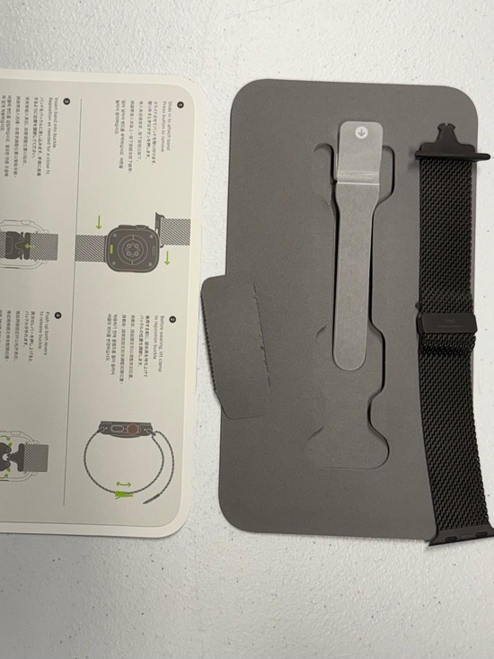 Apple Other - Titanium Milanese Loop for Apple Watch (Small size, fits 44/45/46/49mm cases).